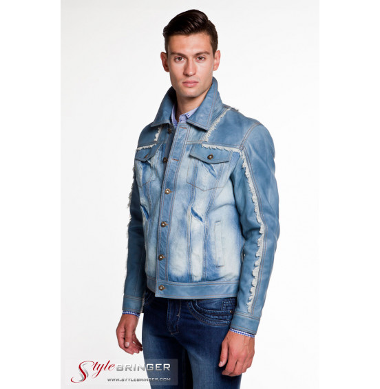 Куртка джинсовая KREZZ M130 blue