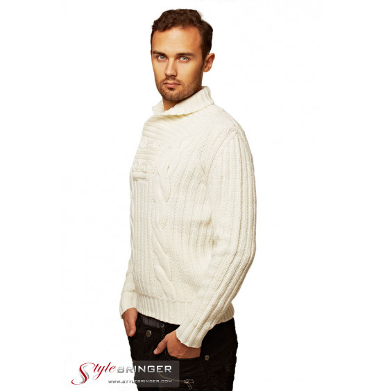 Свитер Kosmo Lupo KM-1656 white